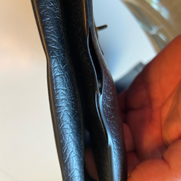 Vintage US Army Government Issue Black Vinyl Briefcase W/ Provenance RARE - Picture 8 of 12